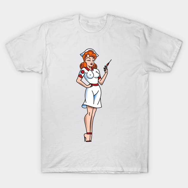 Nurse T-Shirt by OldSalt